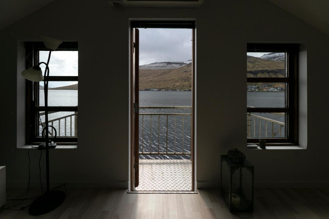 Villa The Boathouse Streymnes Exterior foto
