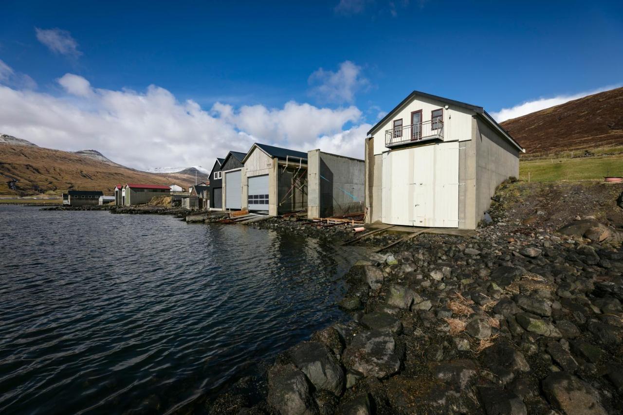 Villa The Boathouse Streymnes Exterior foto